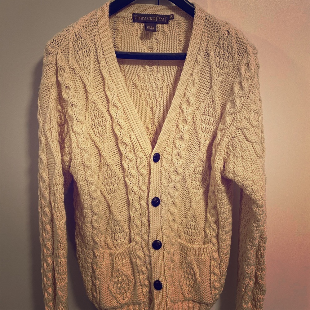 Inis Crafts Wool Cardigan...